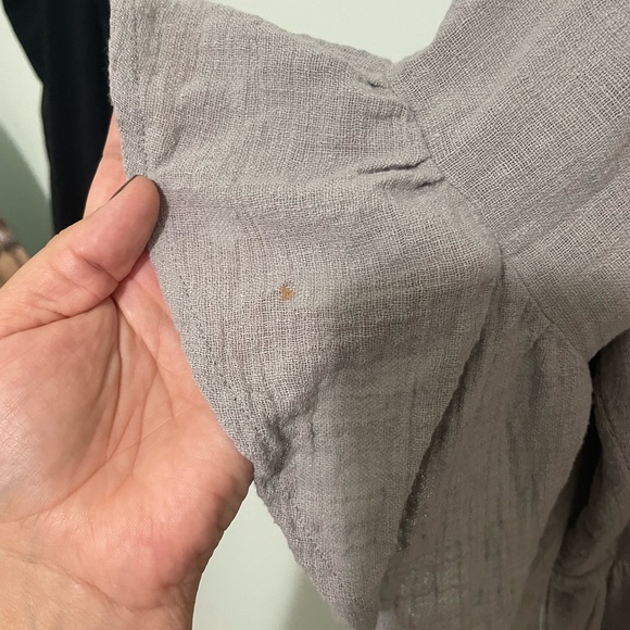 ChicSOUL Babydoll Blouse with Beautiful Embroidery - Picture 4 of 5